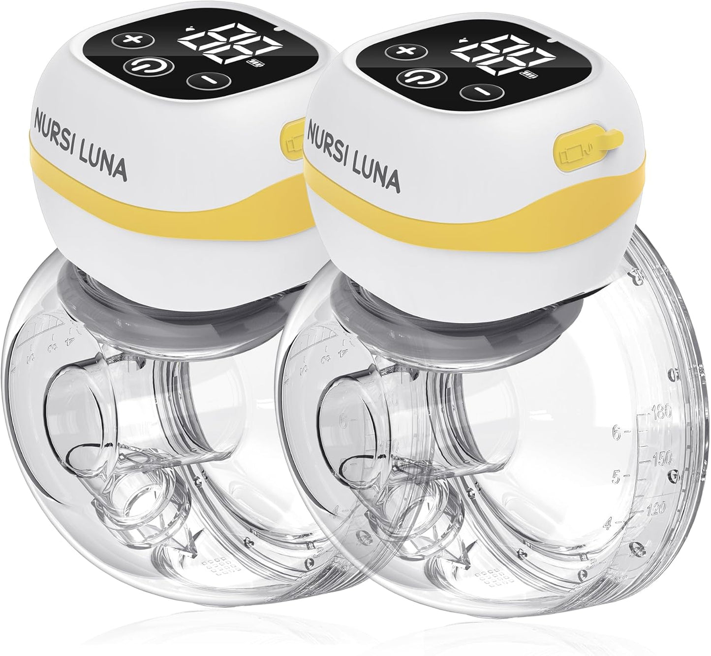 Breast Pump Hands Free, Wearable Breast Pump with 3 Modes & 9 Levels, Portable Wireless Electric Breast Pumps