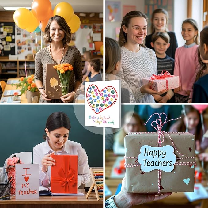 SHLINCO Teacher'S Day Gift For Female Teachers, Graduation Souvenirs, Student Fingerprint Creative Ornaments, Suitable For Desktop Decoration