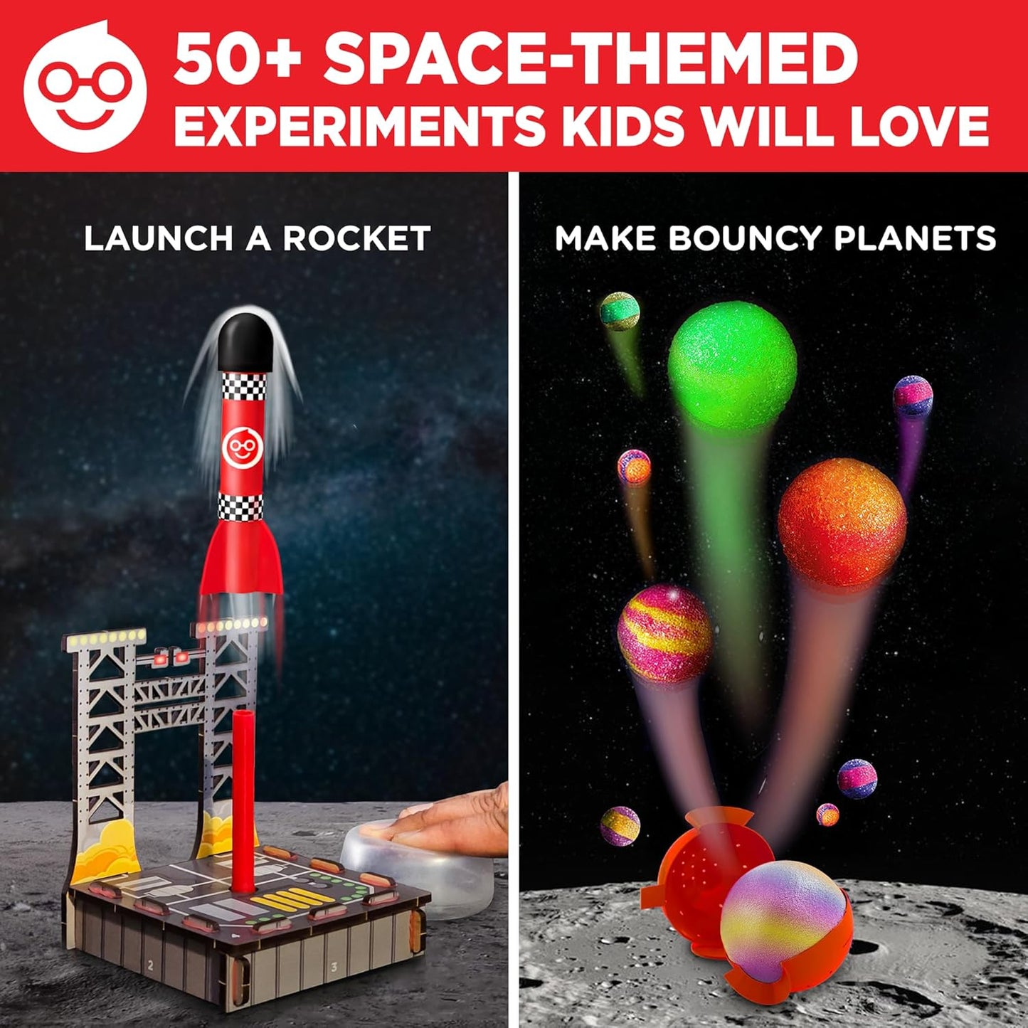 Doctor Jupiter Space Science Toy, Crafts Kit for Kids | Birthday Gifts for Boys 8+ Years Old | STEM Toy with 50+ Experiments | Learning & Educational Kits, Planet Toys