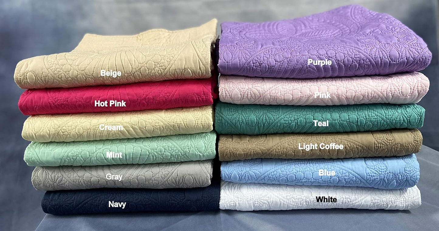 Personalized Baby Blanket Quilt | Monogrammed Blankets for Boys and Girls | Embroidered Baby Gifts | Rhino