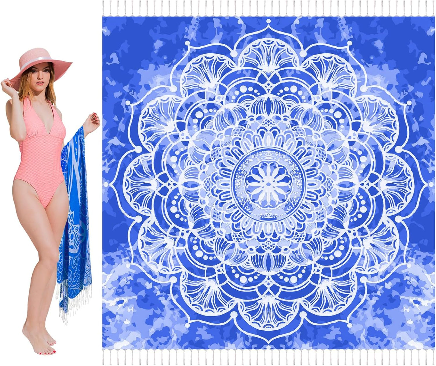 Oversized Turkish Beach Towel Blanket XXL Cotton Sandproof Towels Boho Woven Extra Large Big Sand Free Giant Throw Thick Blankets Huge Quilt XL Picnic Camping Necessities Cloud For Adult Gifts