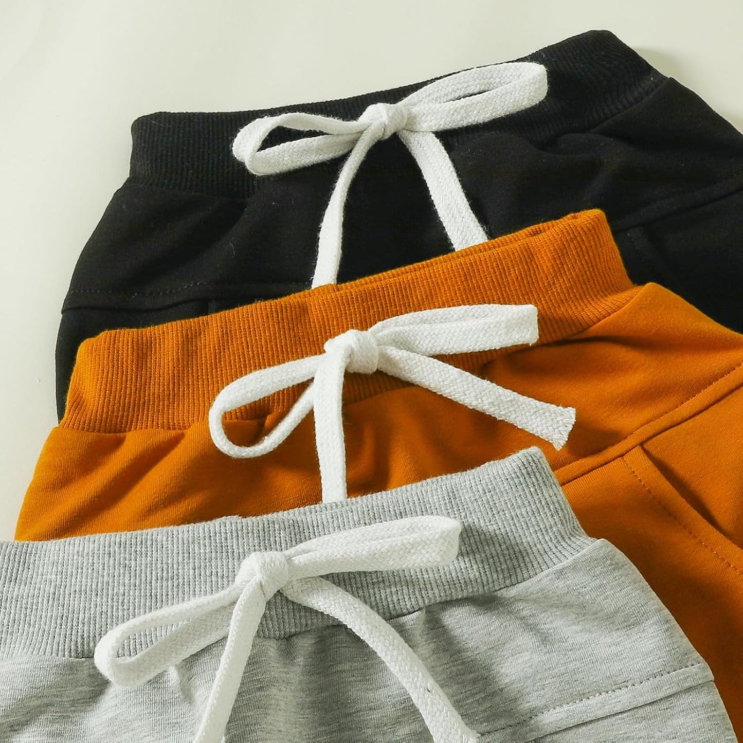 Baby Pants Toddler Infant Newborn Baby Boy Girl Sweatpants Long Joggers Pants Unisex Boy 's Clothing 3 Pack