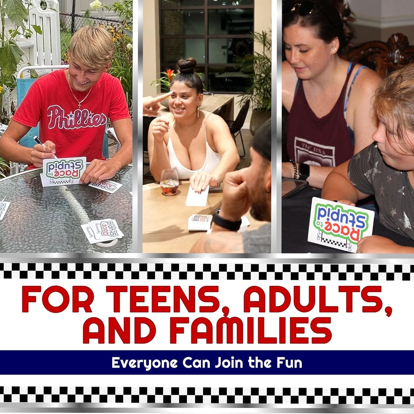 Trivia Card Game – Family Games for Adults & Teens, Hilarious Party Games for Family Game Night Fun, Educational & Challenging Trivia Cards & Adult Gifts for Birthdays & Celebrations