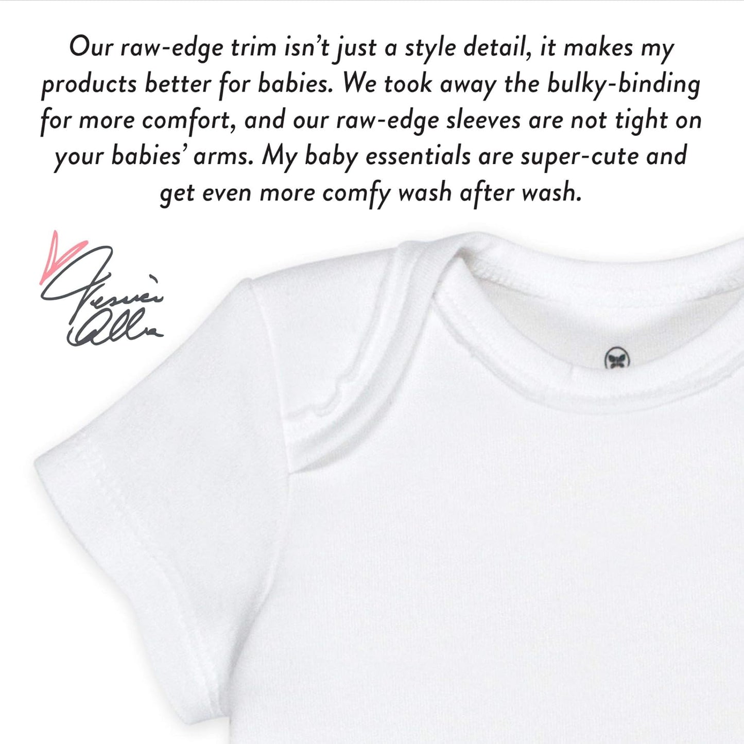 HonestBaby unisex-baby 10-pack Short Sleeve Bodysuits One-piece 100% Organic Cotton for Infant Baby Boys, Girls