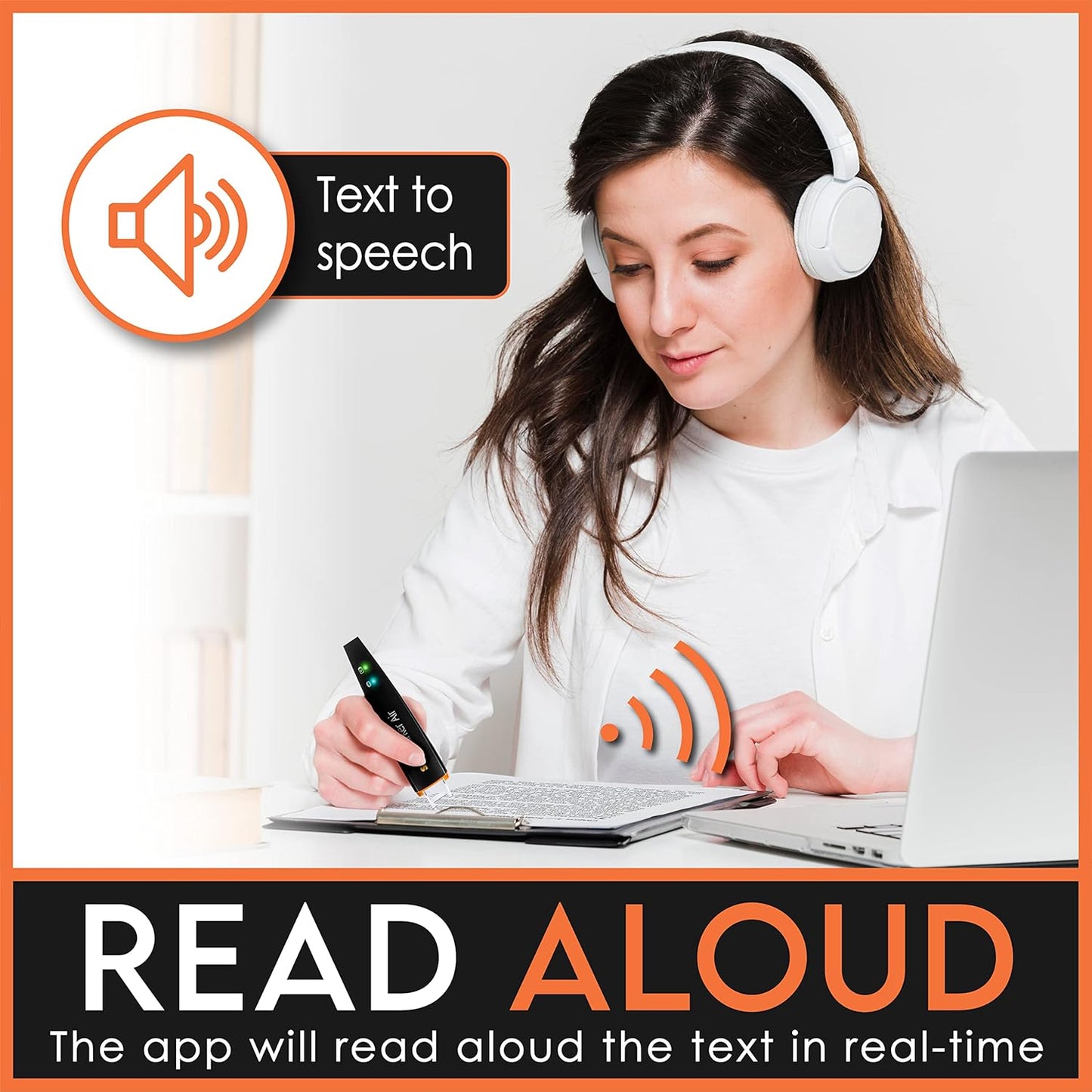 Scanmarker Air Reading Pen & Pen Scanner | Translator Pen for Dyslexia, Students & Professionals - Compatible with Mac, Windows, iOS & Android