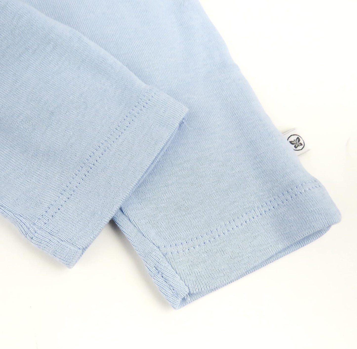 HonestBaby Multipack Harem Pants Roomy Fit Pull on Bottoms 100% Organic Cotton for Infant Baby Boys, Girls, Unisex
