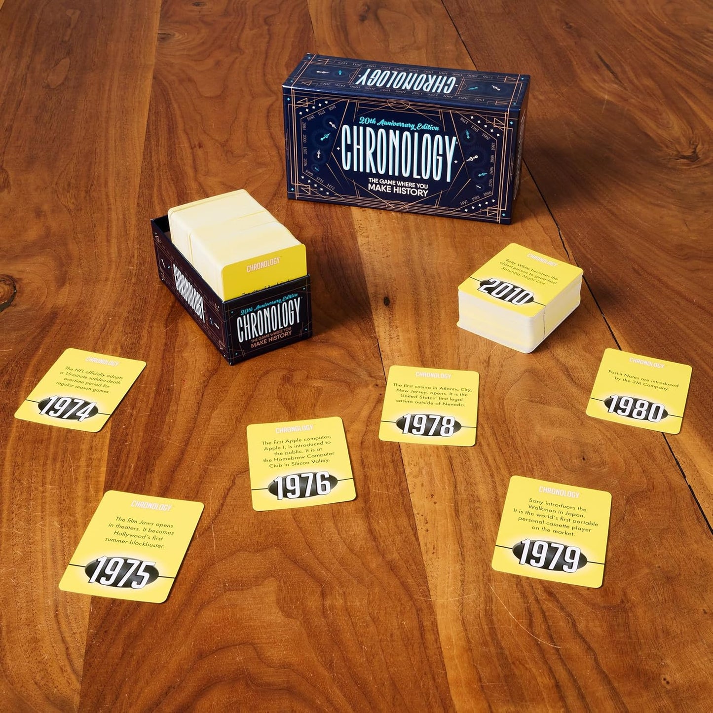 Buffalo Games CHRONOLOGY - The Game Where You Make History - 20th Anniversary Edition