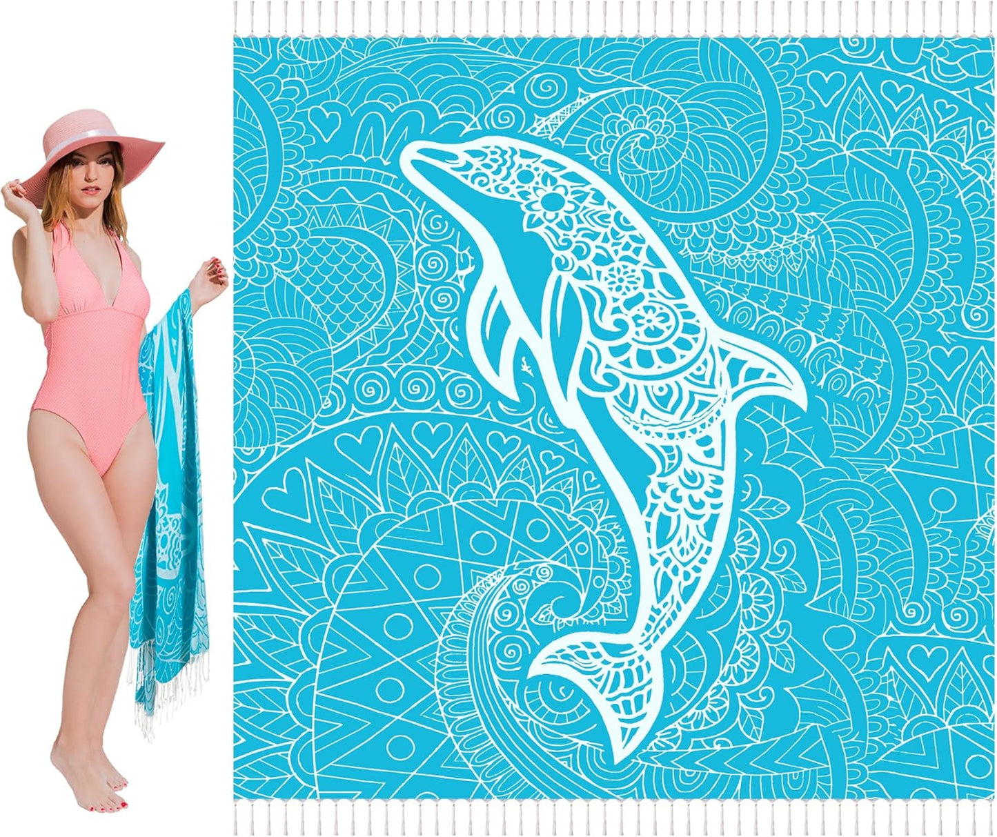 Oversized Turkish Beach Towel Blanket XXL Cotton Sandproof Towels Boho Woven Extra Large Big Sand Free Giant Throw Thick Blankets Huge Quilt XL Picnic Camping Necessities Cloud For Adult Gifts